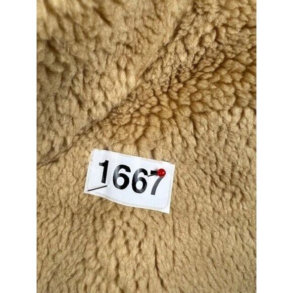 Men's Fleece Jacket Full-Zip Stand Collar Winter Warm Casual Work Outwear 2XL - Picture 7 of 7